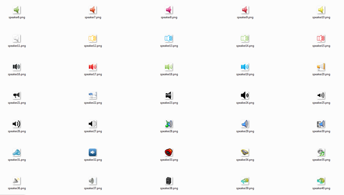 Speaker types Speaker types