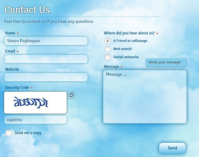 Sky Template Sky Template